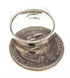 Sterling Silver Southwest Multicolor Inlay Jewelry Ring Size 8 YS58789